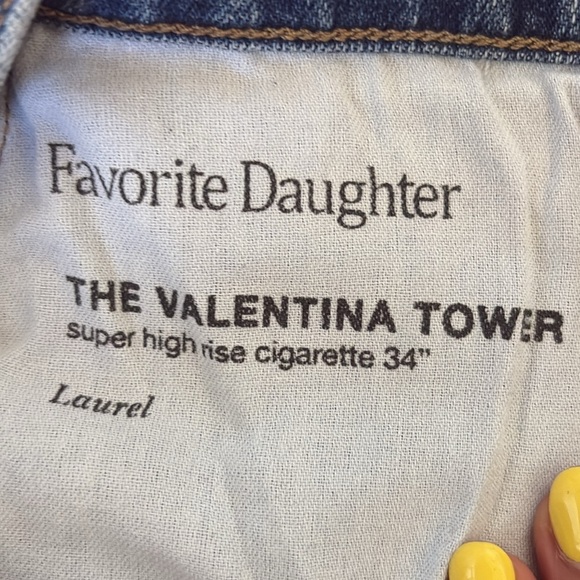 Nwt Valentina Super High Rise Tower Jeans - Picture 13 of 16